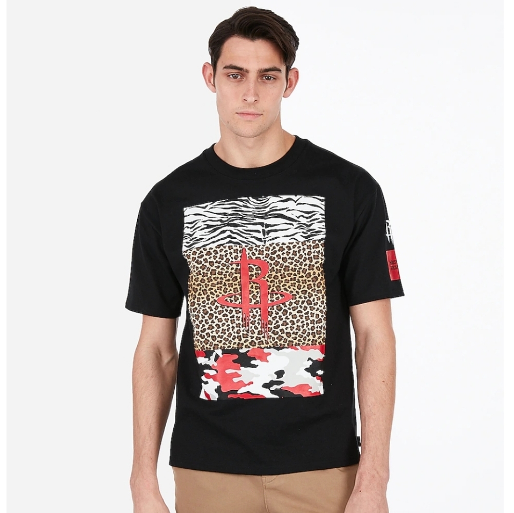 Houston Rockets NBA Heavyweight Graphic T-Shirt